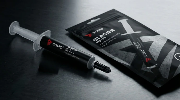 Savio Pasta termoprzewodząca Glacier 18W/mK 1g TG-05