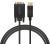 Savio Kabel Display Port-VGA CL-203 1.8m