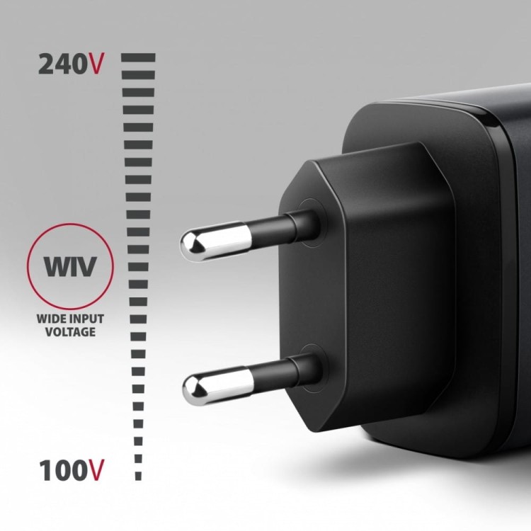 AXAGON Ładowarka sieciowa ACU-PQ67 PD&QC 67W 2-port GaN, USB-A + USB-C