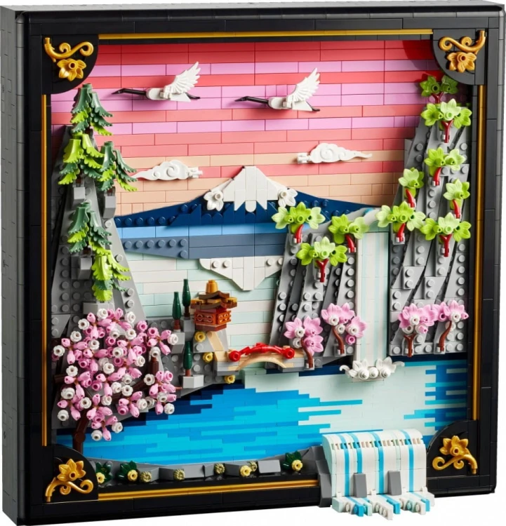 LEGO Klocki ART 31218 Japoński krajobraz z kwitnącą wiśnią