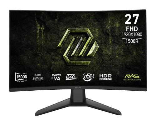MSI Monitor MAG 274CF X24  27cali/LED/FHD/CURVE/240Hz/Black