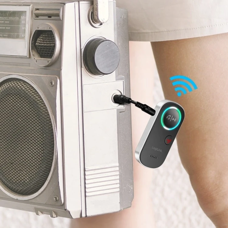 LogiLink Odbiornik audio 3D BT5.4 do jack 3.5mm