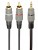 Gembird Kabel stereo minijack 3.5mm na 2*RCA 2.5m pozłacane złącza