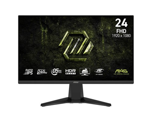 MSI Monitor 23.8 cala MAG 245F X24 LED/FHD/Flat/240Hz/czarny