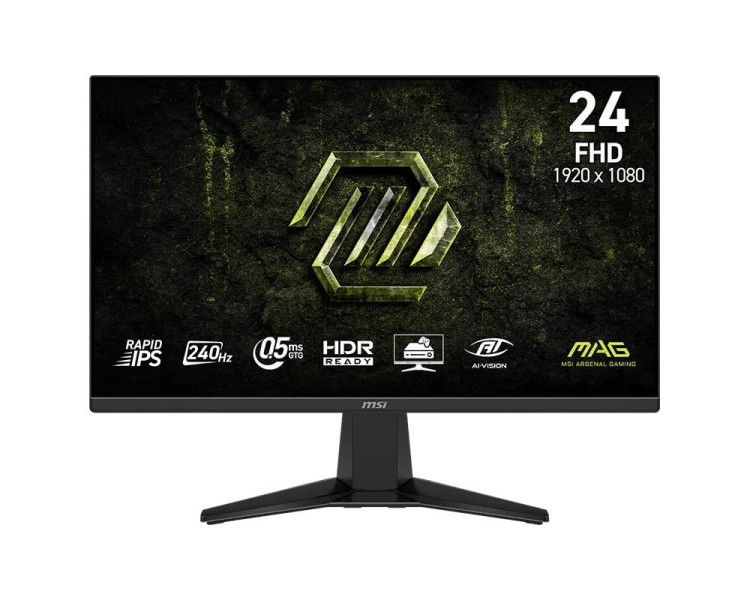 MSI Monitor 23.8 cala MAG 245F X24 LED/FHD/Flat/240Hz/czarny