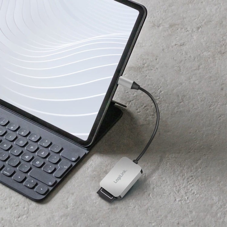 LogiLink Czytnik kart USB3.2 Gen 1, SD/microSD, USB-C