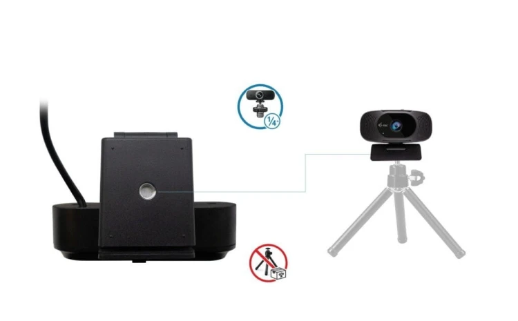 i-tec Kamera SOLOMON 300 4K Webcam - CAMSOLOMON4K300