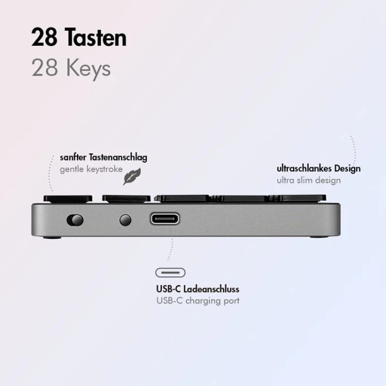LogiLink Bezprzewodowa klawiatura numeryczna, BT5.0