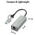 LogiLink Adapter USB-C do Gigabit Ethernet + USB