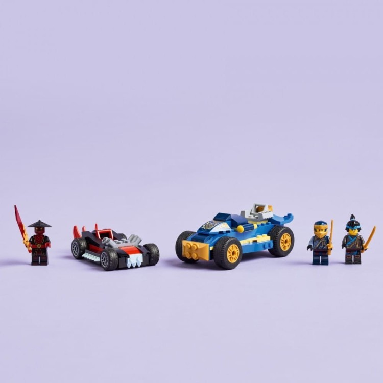 LEGO Klocki Ninjago 71840 Pojedynek wyścigowy Rogue kontra Drix