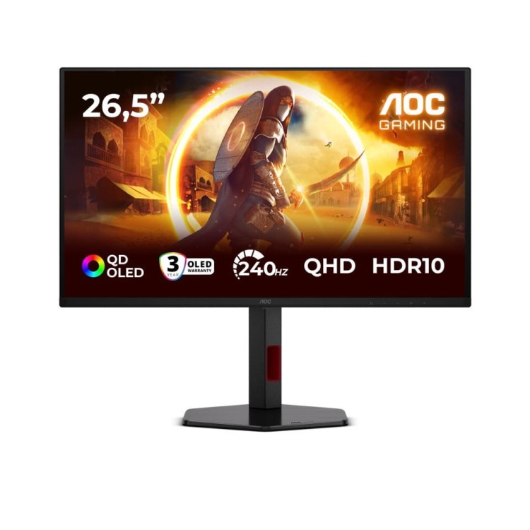 AOC Monitor 26.5 cala Q27G4ZDR QD-OLED 240Hz HDMIx2 DP