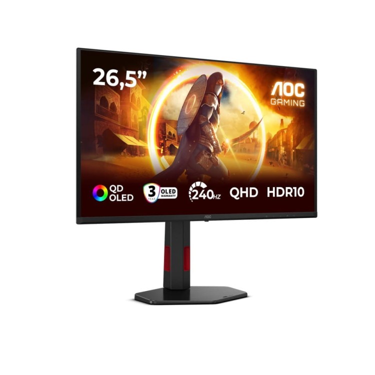 AOC Monitor 26.5 cala Q27G4ZDR QD-OLED 240Hz HDMIx2 DP