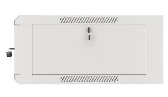 Lanberg Szafa instalacyjna RACK wisząca 19 cali 4U 600 szara WFFA-5604-10S