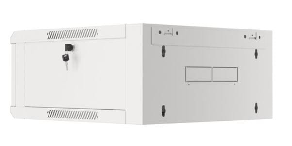 Lanberg Szafa instalacyjna RACK wisząca 19 cali 4U 600 szara WFFA-5604-10S