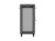 Lanberg Szafa instalacyjna rack stojąca 19" 24U  600x600 czarna drzwi perforowane LCD (Flat pack) V2