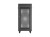 Lanberg Szafa instalacyjna rack stojąca 19" 24U 600x800 czarna drzwi perforowane LCD ( Flat pack) V2