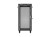 Lanberg Szafa instalacyjna rack stojąca 19" 24U 600x800 czarna drzwi perforowane LCD ( Flat pack) V2