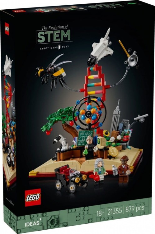 LEGO Klocki Ideas 21355 Ewolucja przedmiotów ścisłych