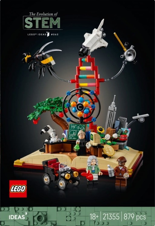LEGO Klocki Ideas 21355 Ewolucja przedmiotów ścisłych