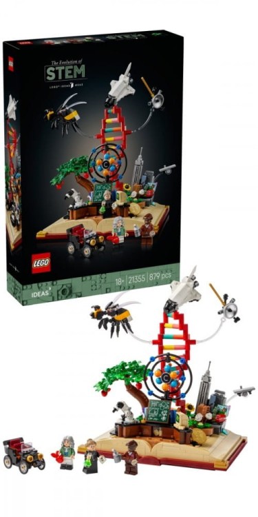 LEGO Klocki Ideas 21355 Ewolucja przedmiotów ścisłych