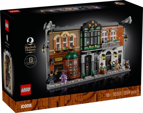 LEGO Klocki Icons 10351 Sherlock Holmes: Book nook