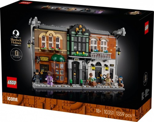 LEGO Klocki Icons 10351 Sherlock Holmes: Book nook