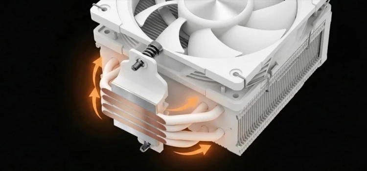 MODECOM Chłodzenie powietrzne Volcano 0C T201 120 białe