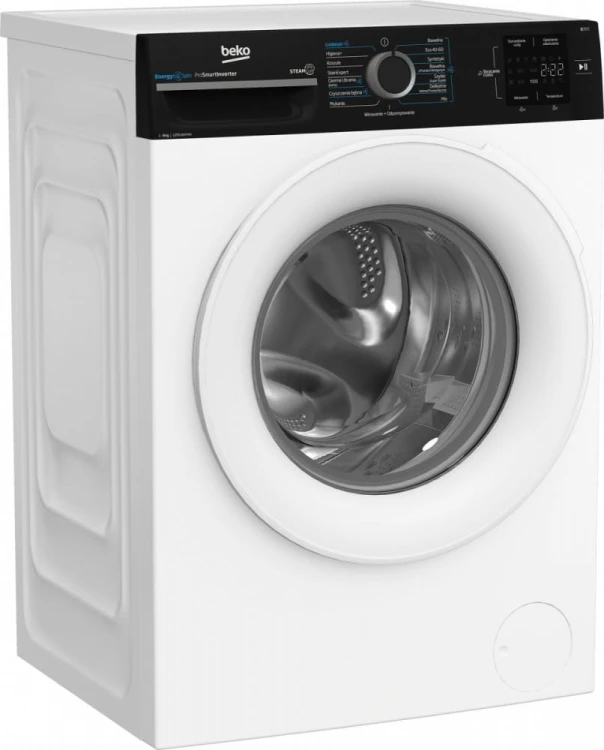 Beko Pralka slim BM3WFU3821WBW