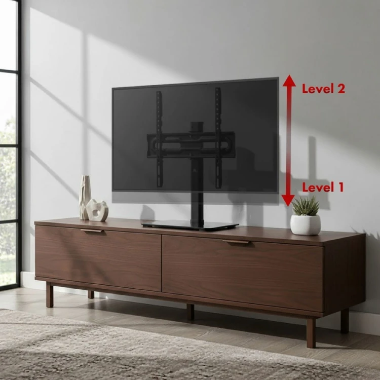 Maclean Uniwersalny stojak, max 35kg MC-132 na szafke RTV, obrót 20 stopni, dla TV 32-55''