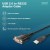 Digitus Kabel adapter USB 2.0 do RS232 (DB9) | Chipset FTDI (FT232RNL) | PVC, czarny | Mocowanie w tulejkach gwintowanych | 1.8m