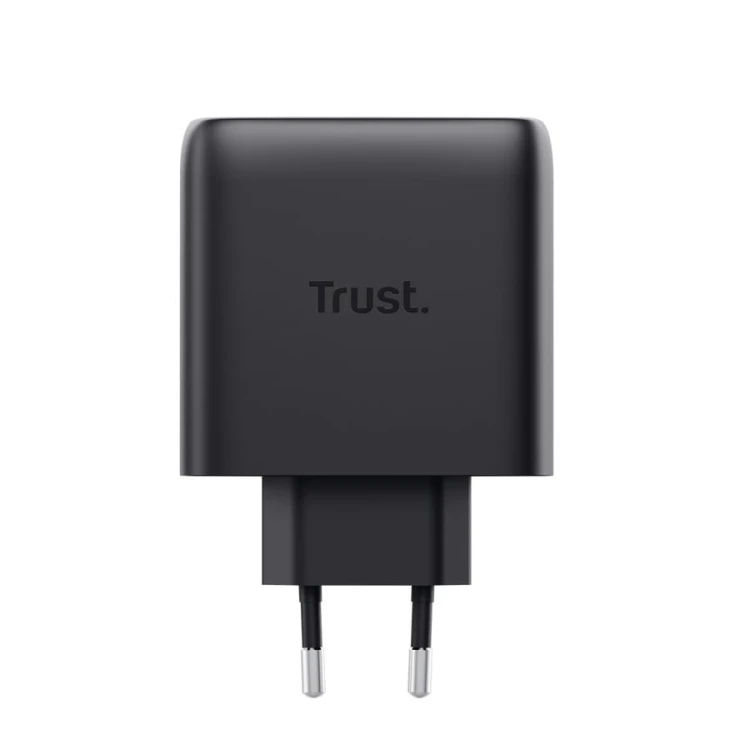 Trust Ładowarka MAXO GaN 65W 2x USB-C czarna
