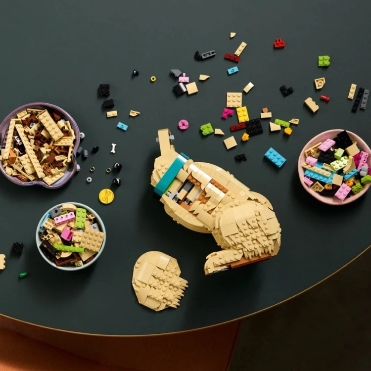 LEGO Klocki Icons 11384 Szczeniak golden retriever