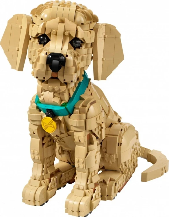 LEGO Klocki Icons 11384 Szczeniak golden retriever