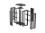 Lanberg Szafa instalacyjna rack stojąca 19 cali 32U 600x600 drzwi perforowane LCD czarna (Flat pack)