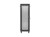 Lanberg Szafa instalacyjna rack stojąca 19 cali 37U 600x600 drzwi perforowane LCD czarna (Flat pack)