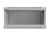 Lanberg Szafa instalacyjna rack wisząca 19" 4U 540x350 szara drzwi przeszklone (flat pack)