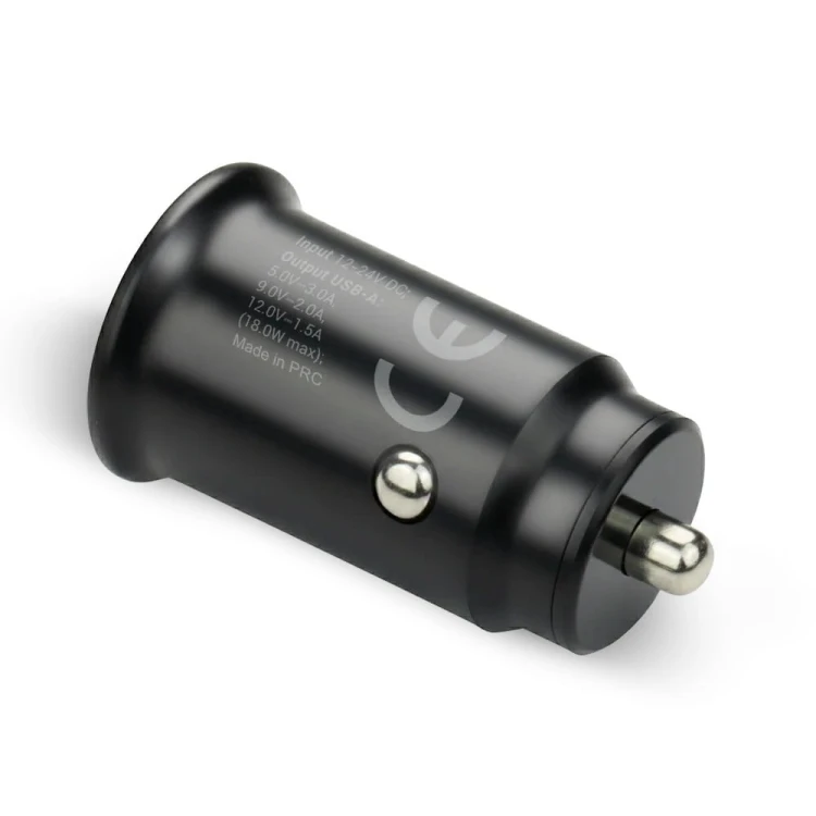 everActive Ładowarka samochodowa CC-15QC QC3.0 18W 1XUSB + kabel USB-C 1m