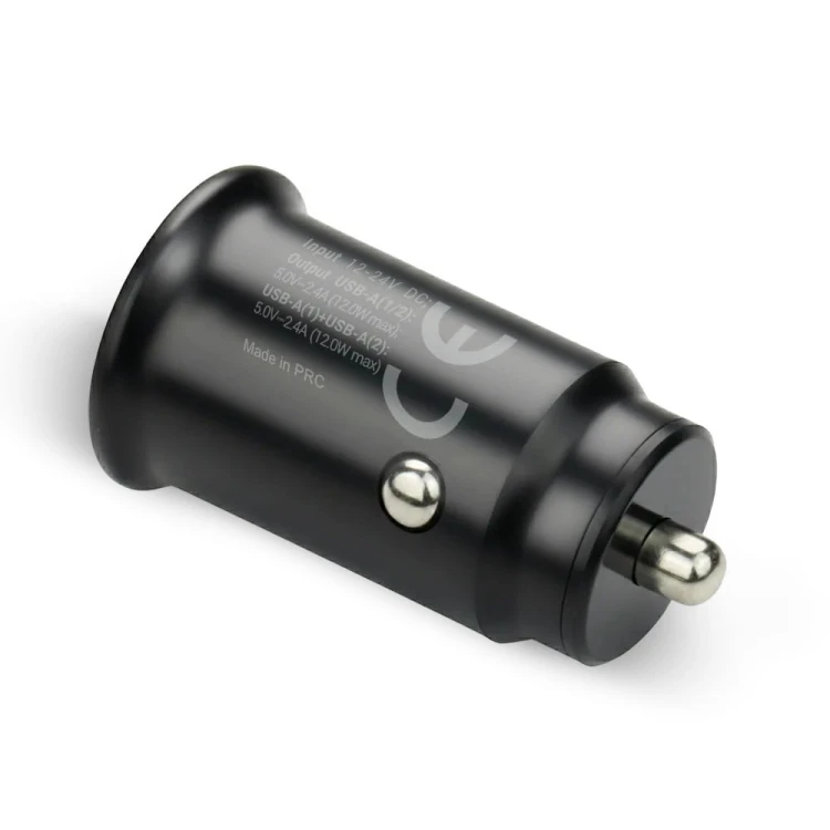 everActive Ładowarka samochodowa CC-25C 2XUSB 12W + kabel USB-C