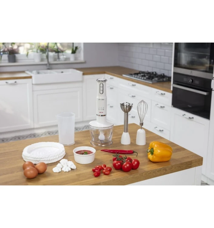 MPM Blender ręczny zestaw MBL-43 biały