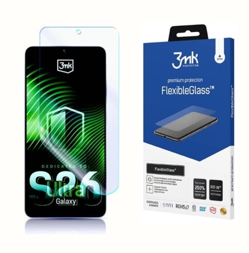 3MK Szkło hybrydowe FlexibleGlass Samsung S26