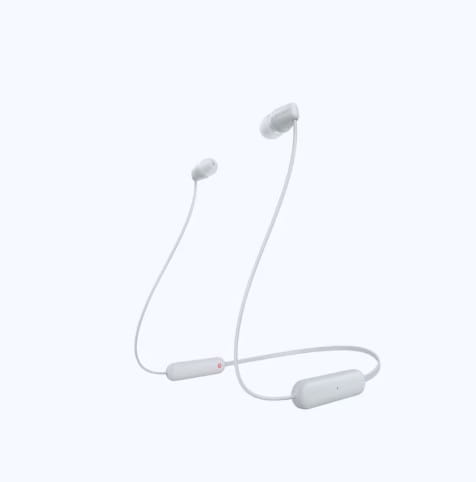 Sony Słuchawki WI-C100 białe