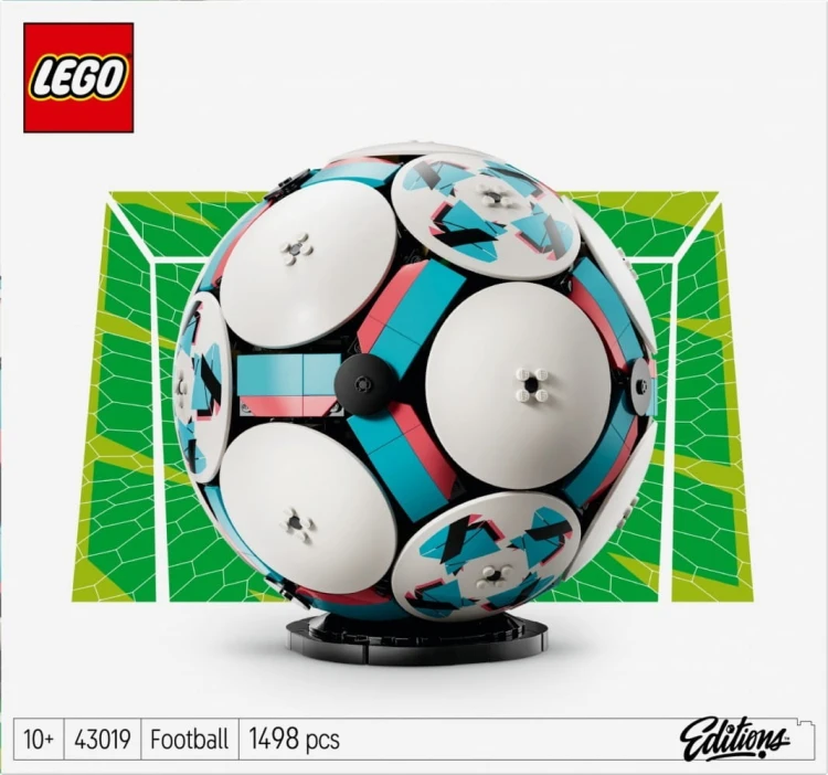 LEGO Klocki Editions 43019 Piłka nożna