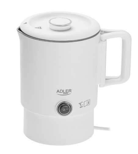Adler Czajnik turystyczny 0,8 l biały AD 1388