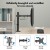 LogiLink Uchwyt do monitora 17 - 32', max 10kg., stalowy