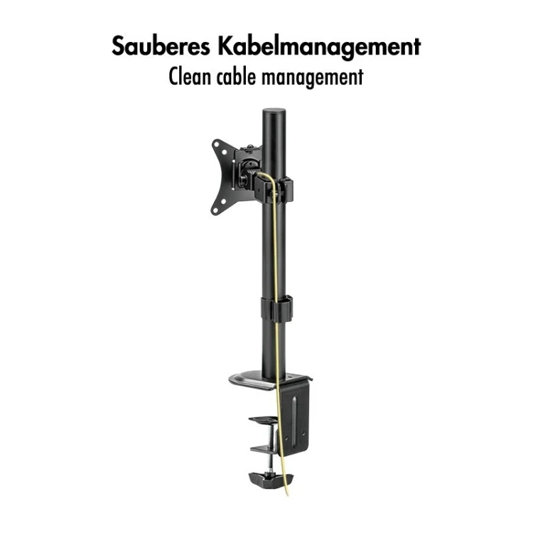 LogiLink Uchwyt na monitor 17-32 ', 9kg max, czarny