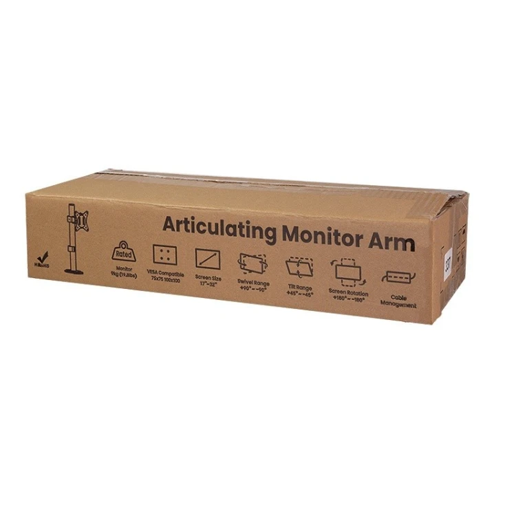 LogiLink Uchwyt na monitor 17-32 ', 9kg max, czarny