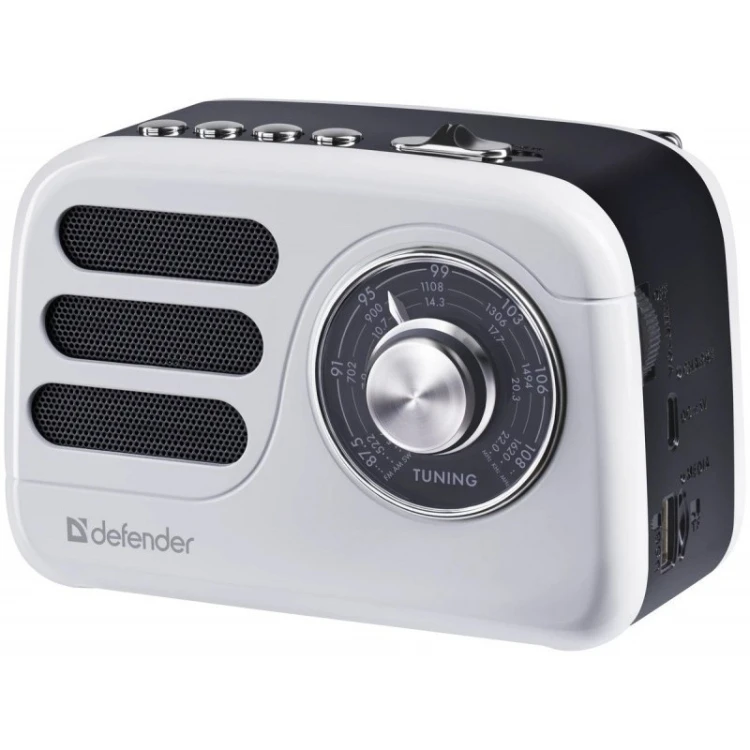 Defender Głośnik bluetooth SIGNAL 5W radioodbiornik retro