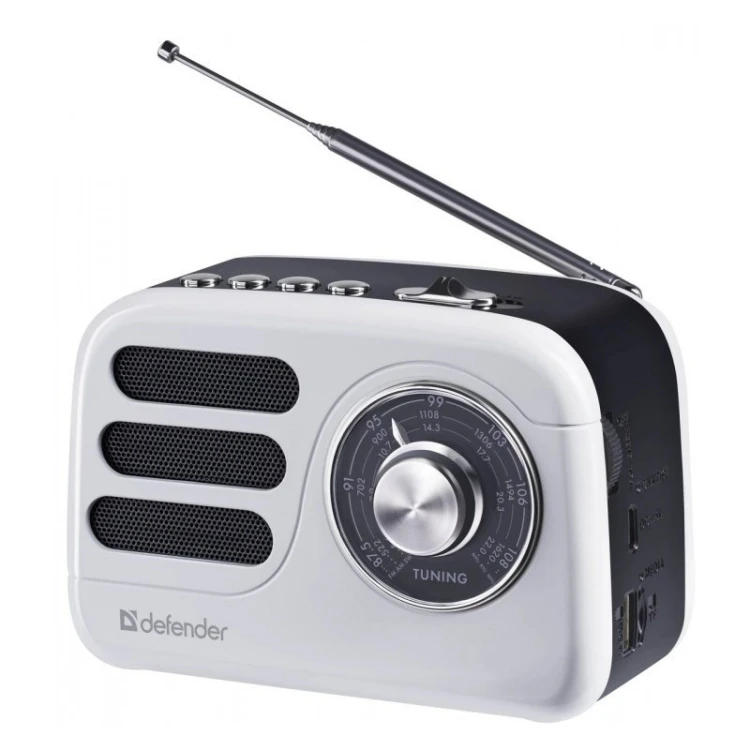 Defender Głośnik bluetooth SIGNAL 5W radioodbiornik retro