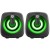 Defender Głośniki komputerowe J1 2.0 6W LED USB czarne