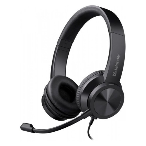 Defender Słuchawki nauszne z mikrofonem TUNE 150 czarne